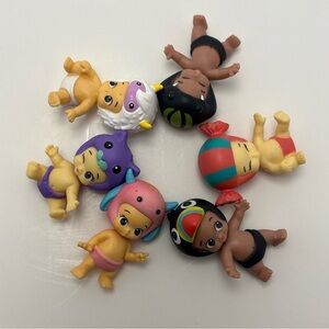 Twozies Collectible Figures Lot of 6 👶🧸 Moose Toys Mini Dolls